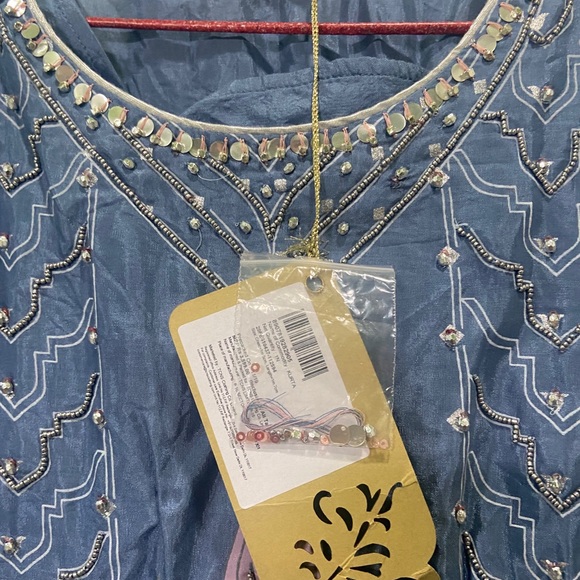 Wishful Kurta ! Deep grey colour ! New with tags ! - Picture 3 of 7